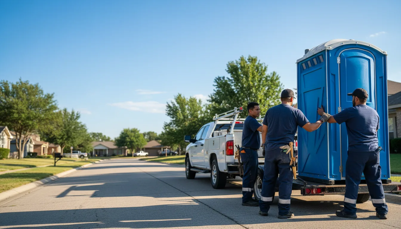 Portable Toilet Rental in Whitt, TX near me